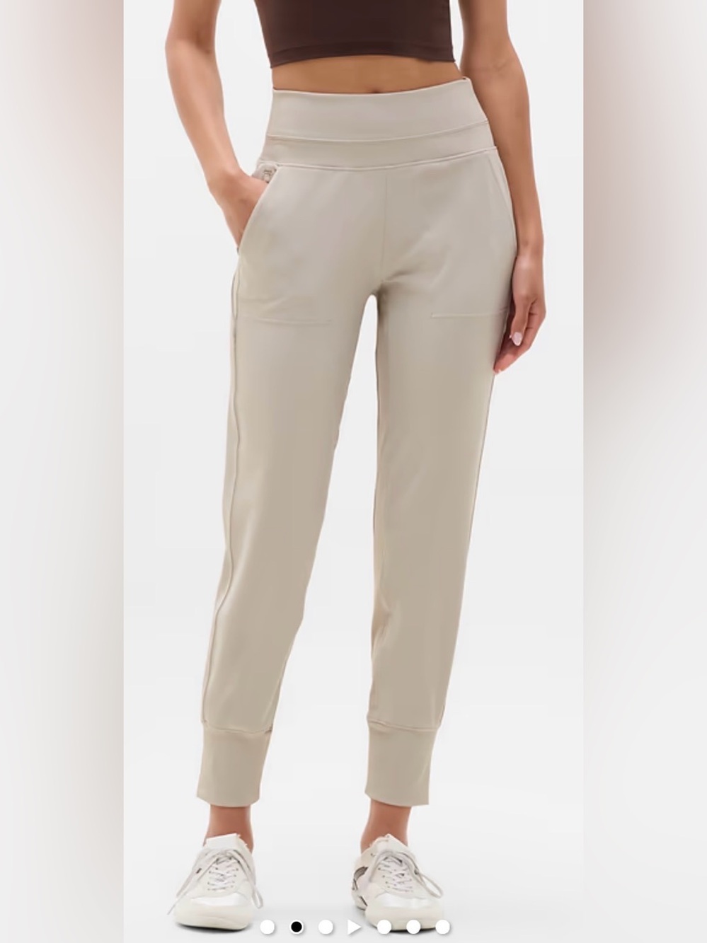 Athleta Venice High Rise Jogger | color: Abalone | size: L
